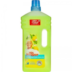 Средство для мытья полов Mr. Proper Лимон, 1.5л