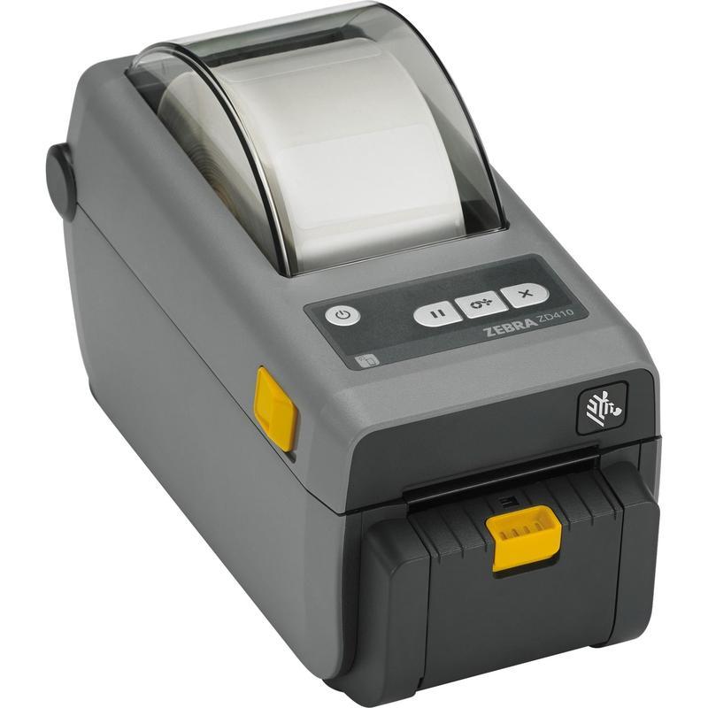 Принтер для печати этикеток Zebra ZD410 (ленты до 56 мм), черный (ZD410)