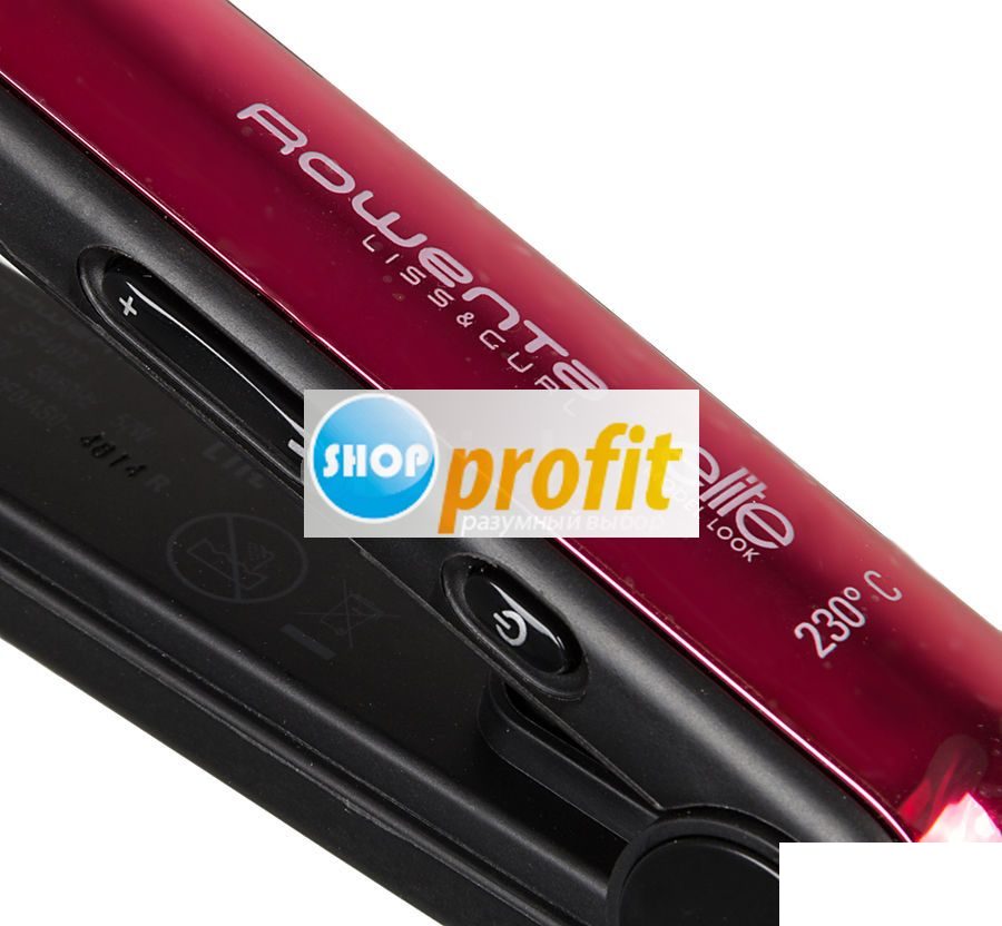 Выпрямитель для волос Rowenta SF4402F0, черный и красный (1830005200)