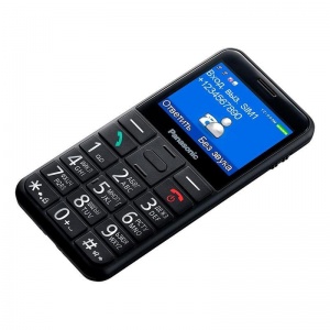 Мобильный телефон Panasonic TU150, черный (KX-TU150RUB)