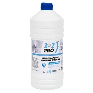 Чистящее средство универсальное 1-2-Pro "Прогрессивное", жидкость 1л, 12шт.