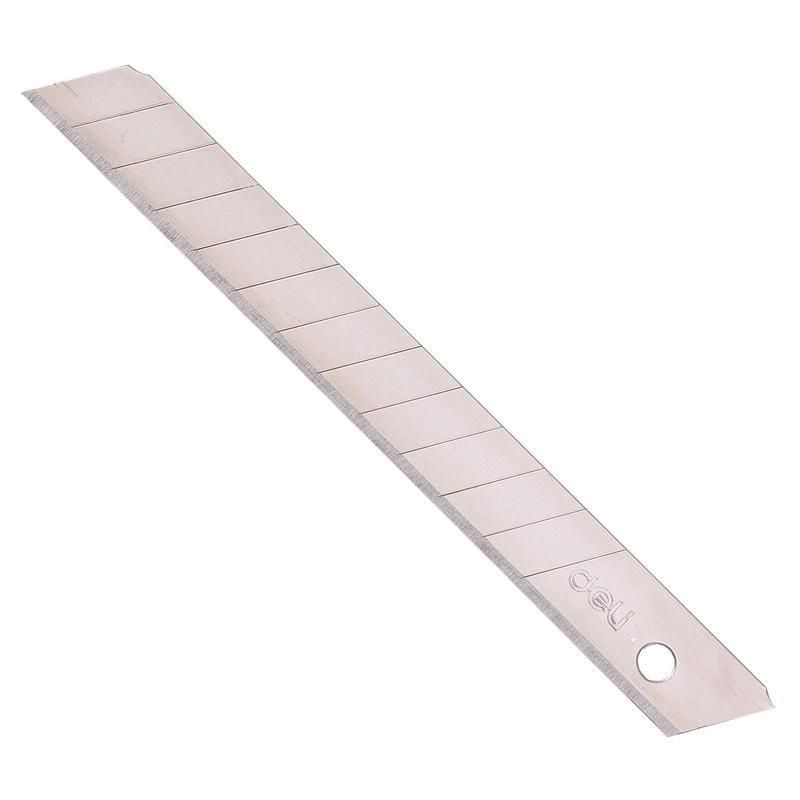 Запасные лезвия Deli E2012 для канцелярского ножа, ширина 9мм, сегментированные, 10шт., 36 уп.