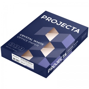 Бумага белая Projecta (А4, 80 г/кв.м, марка В, 162% CIE) 500 листов (347118)