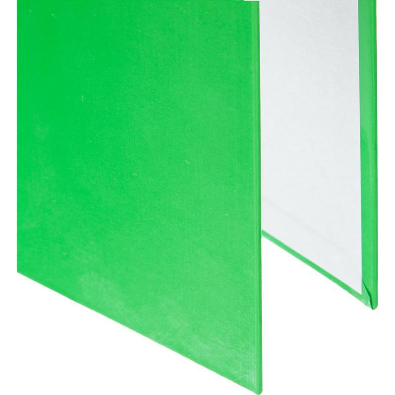 Папка с арочным механизмом Attache Neon (75мм, А4, бумага ламинированная) зеленая
