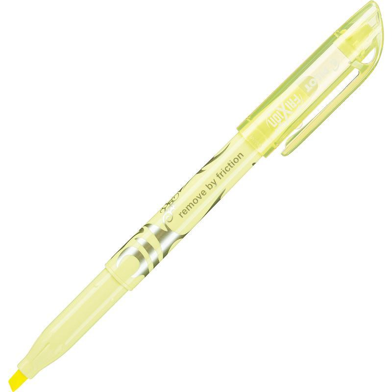 Маркер-текстовыделитель стираемый Pilot Frixion Light Soft (1-3мм, желтый)
