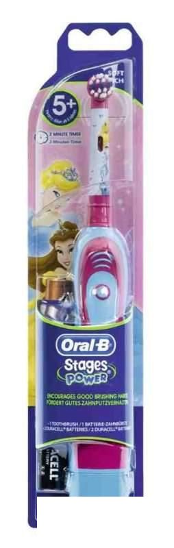 Электрическая зубная щетка Oral-B Stages Power &quot;Тачки/Принцессы&quot; DB4.510.K для детей (84850536/80250540)