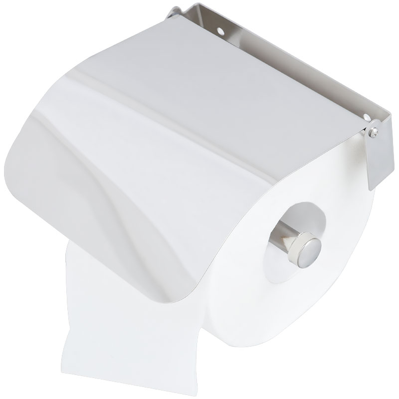 Держатель для туалетной бумаги рулонной OfficeClean Simple, нержавеющая сталь, хром (332884)