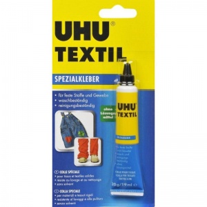 Клей специальный UHU Textil, для ткани и текстильных материалов, 20г