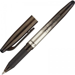 Ручка гелевая стираемая Pilot Frixion Pro (0.35мм, черная, резиновая манжетка) 1шт. (BL-FRO-7-B)