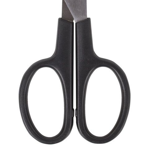 Ножницы Brauberg Standard 205мм, классической формы, черные, 6шт. (237097)