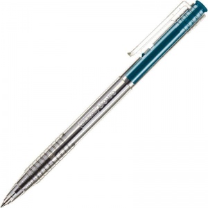 Ручка шариковая автоматическая Attache Bo-bo (0.5мм, зеленый цвет чернил, корпус прозрачный) 1шт.