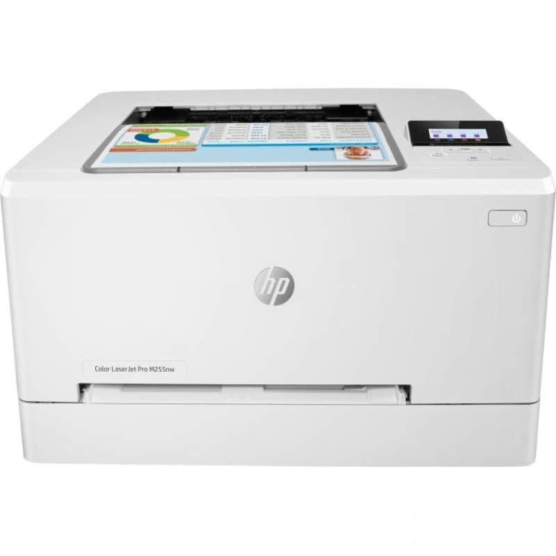 Принтер лазерный цветной HP Color LaserJet Pro M255nw, черный/белый, USB/LAN/Wi-Fi (7KW63A)
