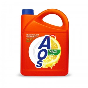 Средство для мытья посуды AOS "Лимон", 4.8кг (1595-3)