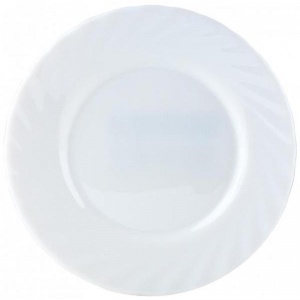 Тарелка пирожковая Luminarc "Трианон" 155мм, стеклянная, белая, 1шт.