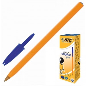 Ручка шариковая BIC Orange (0.36мм, синий цвет чернил, корпус оранжевый) 20шт. (8099221)