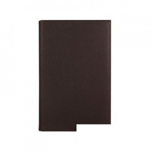 Ежедневник недатированный 150x240мм BonCarnet Alba (196 листов) обложка кожа, коричневая