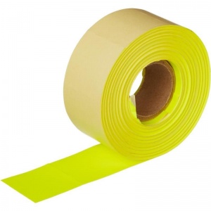 Этикет-лента 29х28мм, желтая прямоугольная, 10 рулонов по 700шт.