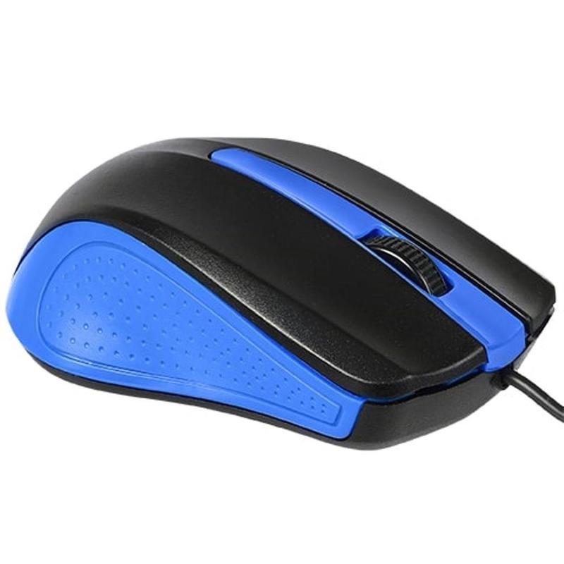Мышь оптическая проводная Acer OMW011, черно-синяя