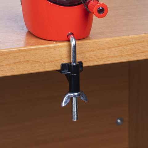 Точилка для карандашей механическая Brauberg Extra (1 отверстие, держатель-захват для карандаша, крепление к столу) (229607)