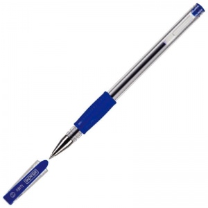 Ручка гелевая Attache Town (0.5мм, синий, резиновая манжетка) 1шт.