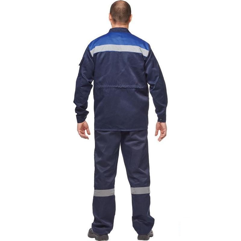 Куртка летняя мужская л03-КУ, синяя (размер 64-66, рост 182-188)