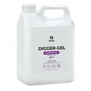 Средство для прочистки труб Grass Digger-Gel Professional, 5л, 4шт.