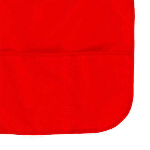 Фартук для труда с нарукавниками Brauberg, увеличенный, 3 кармана, 45х60см, красный (228362)