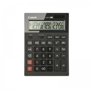 Калькулятор настольный Canon AS-888 (16-разрядный) черный (AS-888)