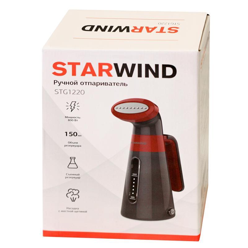 Отпариватель ручной Starwind STG1220, серый и красный