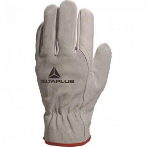 Перчатки защитные кожаные Delta Plus FCN29, бежевые, размер 8 (M), 1 пара