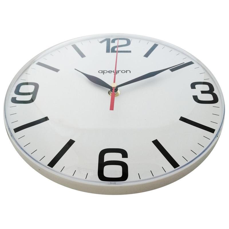 Часы настенные аналоговые Apeyron PL1612021, круглые, 25x25x4см