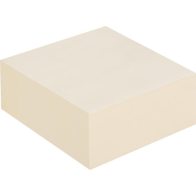 Стикеры (самоклеящийся блок) Attache, 76х76мм, желтый пастель, 400 листов