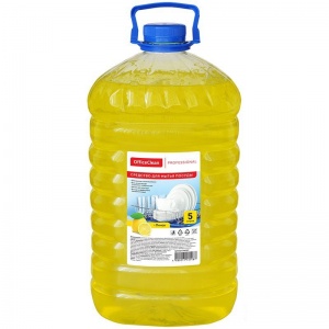 Средство для мытья посуды OfficeClean Professional Лимон, бутыль, 5л (246162/П)