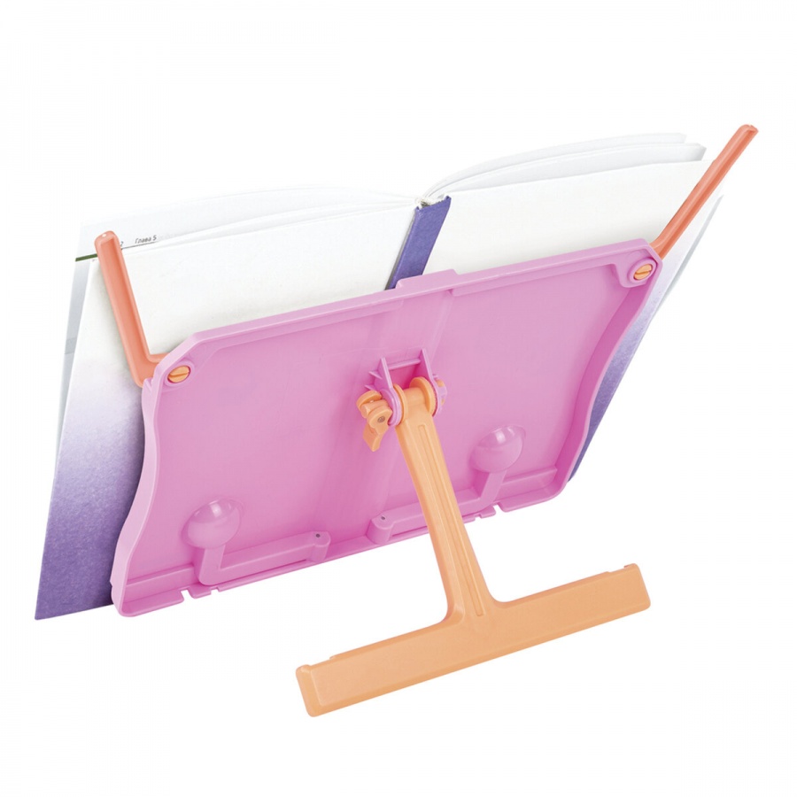 Подставка для книг Brauberg Kids Flamingo, регулируемый угол наклона, ABS-пластик (238061)
