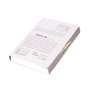 Папка-обложка без скоросшивателя "Дело №" (А4, 380 г/м2, немелованный картон, расширение до 40мм) 10шт.
