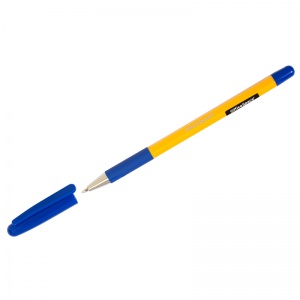 Ручка шариковая OfficeSpace Yellow Stone (0.5мм, синий цвет чернил) 1шт. (BPG_19591)