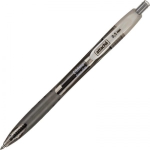 Ручка шариковая автоматическая Attache Ultima Supergrip (0.5мм, черный цвет чернил) 12шт.