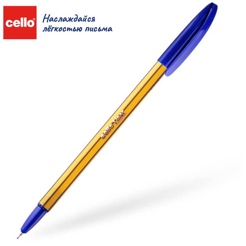 Ручка шариковая Cello Liner (0.5мм, синий цвет чернил) 1шт. (746)