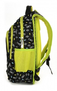 Рюкзак школьный schoolФОРМАТ Skate, модель Soft 3, мягкий каркас, трехсекционный, 40х28х20см, 22л, для мальчиков