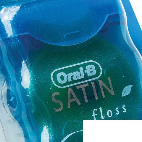 Зубная нить Oral-B Satin Floss, 25м, 1шт. (51014018)