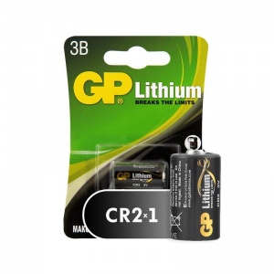 Батарейка GP Lithium CR2 (3 В) литиевая (блистер, 1шт.) (CR2-2CR1)