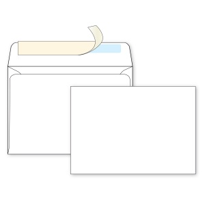 Конверт почтовый C6 OfficeSpace (114x162, 80г, стрип) белый, 1000шт. (С6.1000.1)