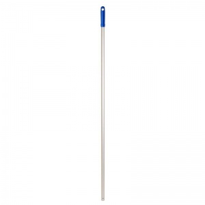 Ручка для держателя алюминиевая (анодированная), 130см, синяя