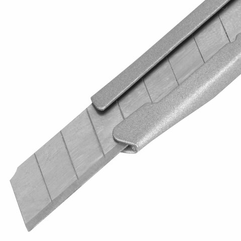 Нож канцелярский 9мм Brauberg &quot;Extra 60&quot;, металлический (237085)