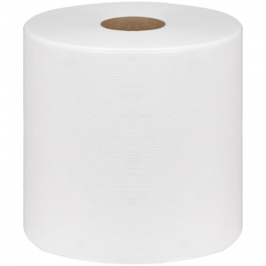 Полотенца бумажные 2-слойные OfficeClean Professional, рулонные, 180м, белые, 6 рул/уп (328302)