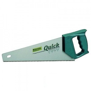 Ножовка по дереву Kraftool Quick, 400мм, пластиковая рукоятка (15004-40)