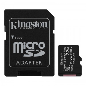 Карта памяти MicroSDHC Kingston Canvas Select Plus 32Gb, UHS-I U1, адаптер 1шт. (SDCS2/32GB)