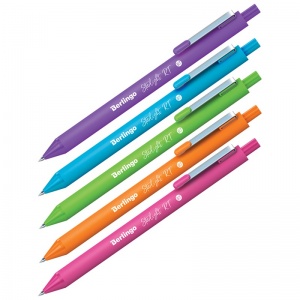 Ручка шариковая автоматическая Berlingo Starlight RT (0.35мм, синий цвет чернил) 1шт. (CBp_07251)
