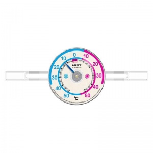 Термометр RST 02097 биметаллический на липучке, белый