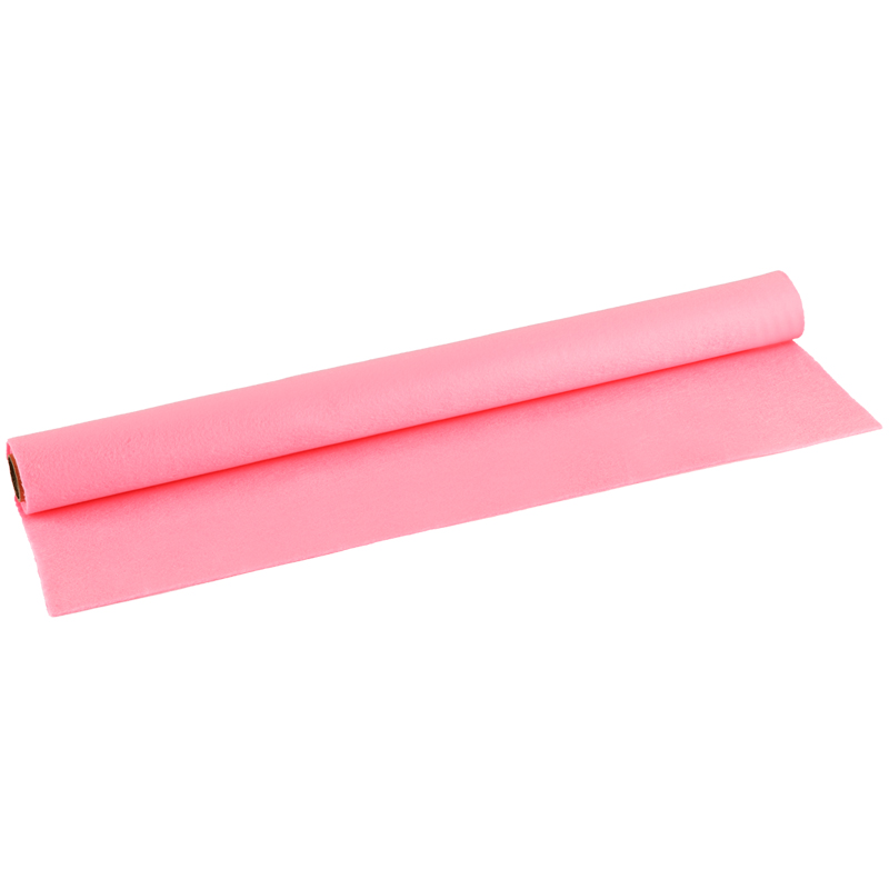Фетр цветной для творчества ArtSpace 50x70см, 2мм, розовый, в рулоне (Фцр_38066)